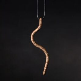 Colgante Cobre Puro Martillado Artesanal | Sanación