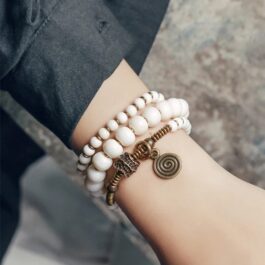 Pulsera Cobre y Hueso | Sanación