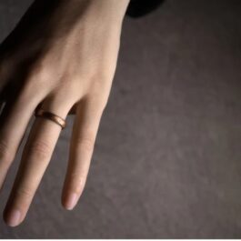 Anillo de Cobre Puro Martillado Artesanal | Sanación