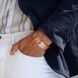 Pulsera Cobre Magnética 3500 Gauss | Energía Sanación
