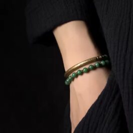 Pulsera Fluorita y Cobre | Protección y Sanación