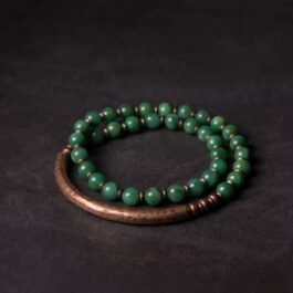 Pulsera Fluorita y Cobre | Protección y Sanación