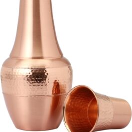 Contenedor Agua + Vaso Cobre | Purificación Sanación 1400ml