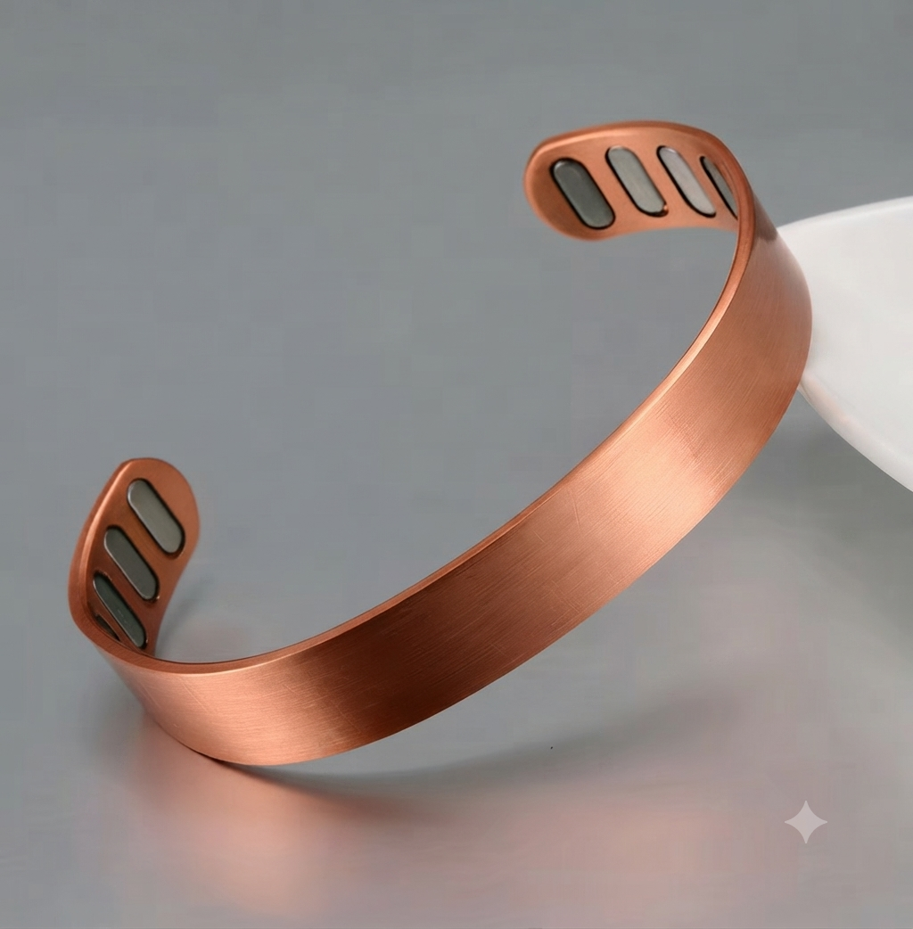 Pulsera Cobre con Imanes | Energía Sanación