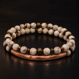 Pulsera Cobre & Concha Marina