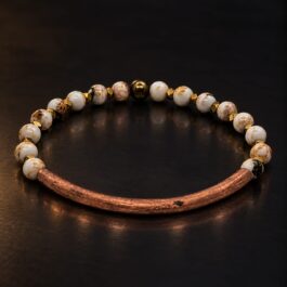 Pulsera Cobre & Concha Marina