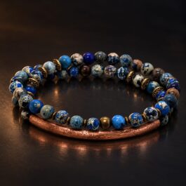 Pulsera Cobre & Sedimentos Marinos