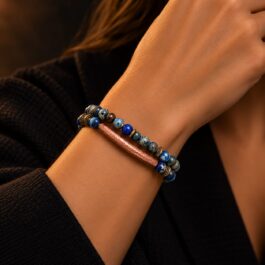 Pulsera Cobre & Sedimentos Marinos