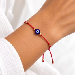 Pulsera Hilo Rojo & Ojo Turco