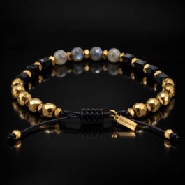Pulsera Labradorita | Hematita & Ónix