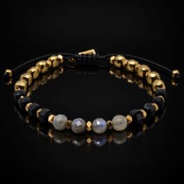 Pulsera Labradorita | Hematita & Ónix